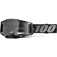 100% Armega MX Goggles Black-Clear Lens