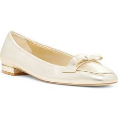 Gold Loafers Stuart Weitzman Women's Tully Loafer Flats Light Gold