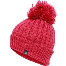 Pink Beanies Dare 2b Women's Knit Convoke Bobble Hat Berry Pink, One