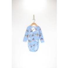 Stripes Bodysuits Children's Clothing Polarn O. Pyret Striped Baby Bodysuit Blue 2-4m x 62