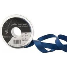 Berisfords Navy Satin Ribbon 15mm x 20 Metres Dark Blue