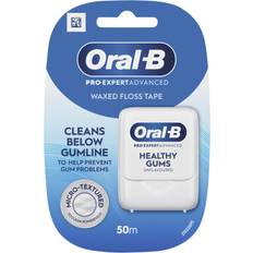 Oral-B Pro Expert Advanced Unflavoured Waxed Floss Tape 50m
