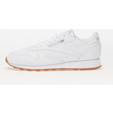 Reebok Classic Leather Ftwwht/pugry3/rbkg03, Unisex, Sko, Sneakers, Sneakers, Hvid, 36,5