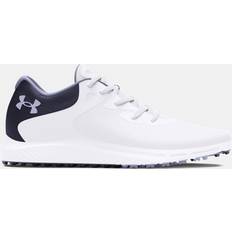 Under Armour Scarpe da sport per racchetta Under Armour Charged Breathe 2 Spikeless donna Bianco/Midnight Blu Marino/Celeste