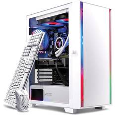 White Desktop Computers Skytech Gaming Shiva 2.5 Desktop i7-12700F 32GB RAM 1TB NVMe SSD