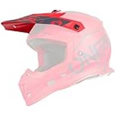 O'Neal Motocross-Helm-Ersatzteile Enduro Motorrad Ersatzschirm 5SRS Helm HEXX Spare Visor 5SRS HEXX Helmet Rot One