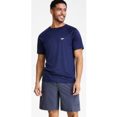 Speedo Men's Quick-Dry Upf Rash Guard Peacoat