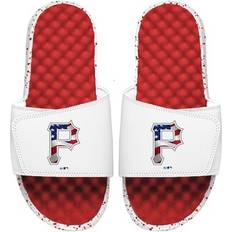 Islide Youth White/Red Pittsburgh Pirates Americana Slide Sandals