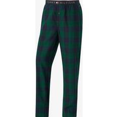 Tommy Hilfiger L Housut & Shortsit Tommy Hilfiger Flannel Pant - Vihreä