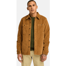 Gula - Overshirts Jackor Timberland Corduroy Overshirt for Men in Dark Yellow, Man, Yellow, Men Apparel Shirts Casual Style