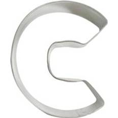 The Cake Decorating Co. Letter C - Yellow Cookie Cutter