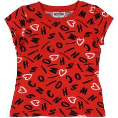 Moschino T-shirt Röd m. Print år (116) T-shirt