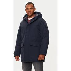 Nylon - Uomo Cappotti Tommy Hilfiger Giubbotto invernale - Blu Scuro