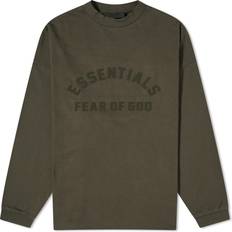 Oberteile FEAR OF GOD ESSENTIALS Sweatshirt mit Logo-Print Herren Baumwolle Grün