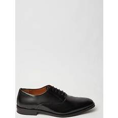 Leather Oxford Burton black oxfords mens smart shoes