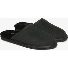 Hombre Zapatillas rebaja Superdry Pantuflas Suede Mule - Black