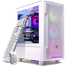 Skytech Gaming Archangel 4.5 Desktop AMD Ryzen 5 5600X 3.7GHz 1TB SSD 16GB RAM Windows 11 White