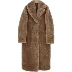 Notyz Tøj Notyz NOTYZ Fake Fur Jakke Brun-42