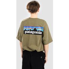 Patagonia M's P-6 Logo Responsibili-Tee Wyoming Green