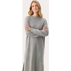 Cachemira Vestidos Part Two Luella Wool Blend Jumper Dress, Grey