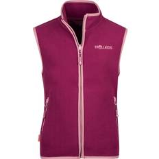 Gilet Trollkids Kid's Arendal Vest Fleece vest 176, purple