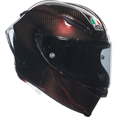 AGV PISTA GP-RR Plain Carbon Motorcycle Helmet Red Carbon (54cm) Red