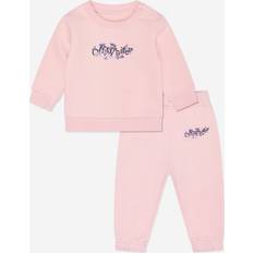 Cuori Altri Set Off-White Kids Bookish Flowers cotton tracksuit set kids Cotton 3-6 Pink