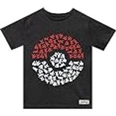 Pokemon T-shirts Pokémon Pokémon T-shirt Pojkar Pikachu T-shirt Pokeball pojkar T-shirt Officiell Pikachu Merchandise 146