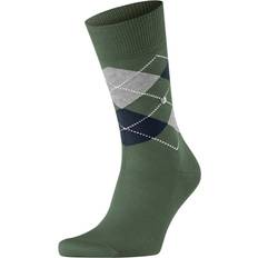 Checkered - Men Underwear Burlington Manchester Socks Checkered 7982 Green Dark Green 40-46