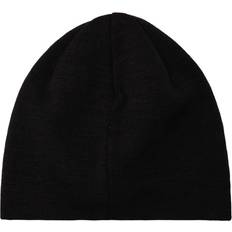mens black big star beanie