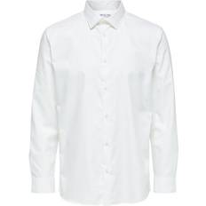 Selected Bluser Selected Slfmivia Ls Top B Noos - White