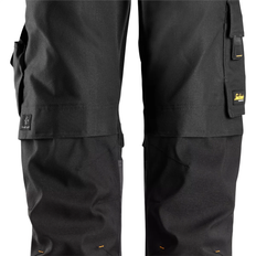 Snickers Workwear Snickers AllroundWork Canvas Stretch Work Trousers Black/Black 256