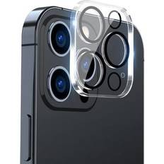 Sort glas iphone 14 pro max MTP Products iPhone 14 Pro/14 Pro Max Hat Prince Kamera Linse Skærmbeskyttelse Hærdet Glas Klar Sort