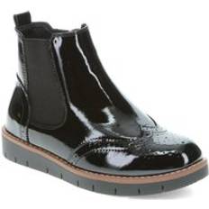 Pavers Wide-Fit Ankle Boots Black
