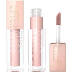 Maybelline New York Lifter Gloss, Plumping & Hydrating Lip Gloss with Hyaluronic Acid, Shade 002 Ice, Duo Bundle
