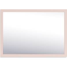 Pink Mirrors Signature Design by Ashley Wistenpine Blush Bedroom - 38.86" W x 1.3" D x 27.68" H Wall Mirror