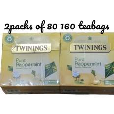 Twinings Pure Peppermint 2 x 80 Total 160 Tea Bags