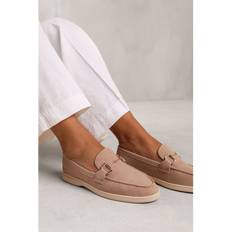 Green Loafers Where's That From 'Aster' Slip On Loafer With Metal Detailing Khaki