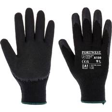 Black Work Gloves Portwest Fortis Classic Grip Glove (Black)