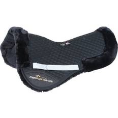 Performance (15in 16.5in, Black) Performance Lined Horse Half Pad