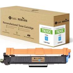 G&G Toner Ersetzt Brother TN-243C - Cyan