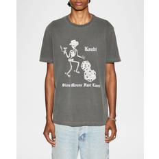 Ksubi Men T-shirts Ksubi Gray Fast Moves Kash T-shirt black