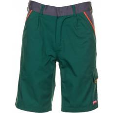 Planam Arbejdstøj Planam Visline Shorts - Grøn/Orange/Skiffer