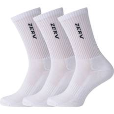 ZERV Performance Socks Long 3-pack - White