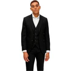 Herre - Stretch Jakkesæt Selected Vævet Blazer Sort 106
