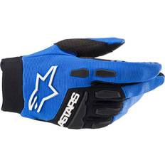 Blue Motorcycle Gloves Alpinestars Full Bore Gloves Blue/Black (3563622-713-L)