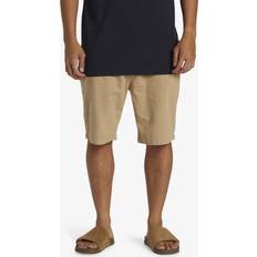 Velluto a coste Shorts Quiksilver Everyday Union Light - Bermuda Walkshort di Velluto Da Uomo - Brown