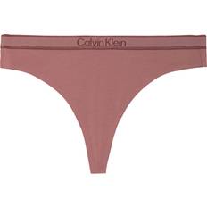 Calvin Klein Underwear String Logo Ton Sur Ton - Rose