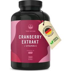 True Nature Cranberry Extrakt + Vitamin C 360 St