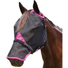 Pony Toilettage et soins Weatherbeeta Weatherbeeta ComFiTec Deluxe Durable Mesh Masque avec museau Black/Purple Full